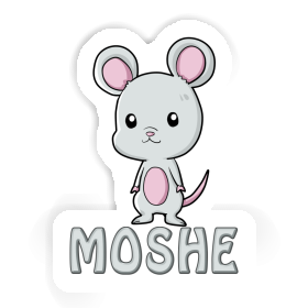Sticker Moshe Mouse Image