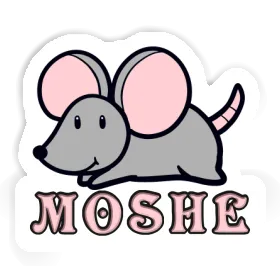 Moshe Sticker Mouse Image