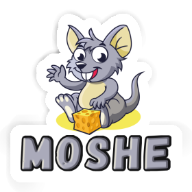Sticker Mouse Moshe Image