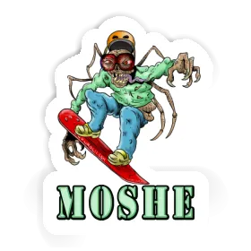 Freerider Sticker Moshe Image