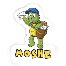 Moshe Aufkleber Briefträger Image