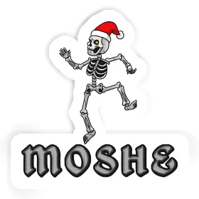 Moshe Sticker Skull Image