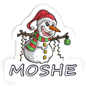 Aufkleber Moshe Schneemann Image