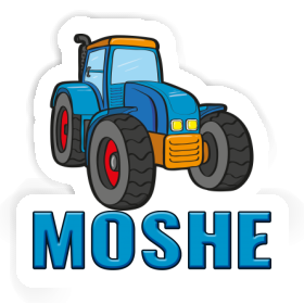 Aufkleber Traktor Moshe Image