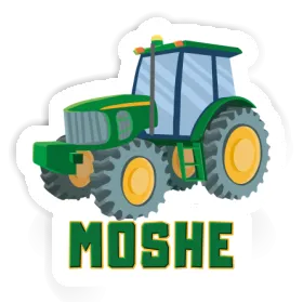 Aufkleber Traktor Moshe Image