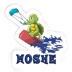 Kitesurfer Sticker Moshe Image