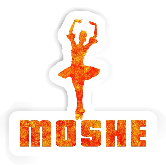 Ballerina Sticker Moshe Notebook Ballerina Sticker Moshe Gift package Image