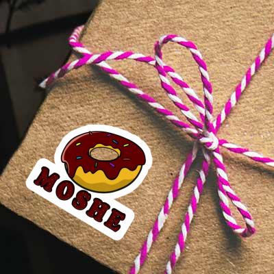 Sticker Doughnut Moshe Notebook Image