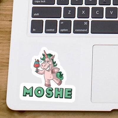 Moshe Sticker Party Unicorn Laptop Moshe Sticker Party Unicorn Laptop Image