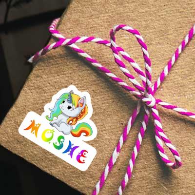 Autocollant Licorne Moshe Notebook Autocollant Licorne Moshe Gift package Image