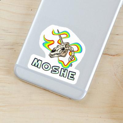 Sticker Unicorn Skull Moshe Notebook Sticker Unicorn Skull Moshe Gift package Image