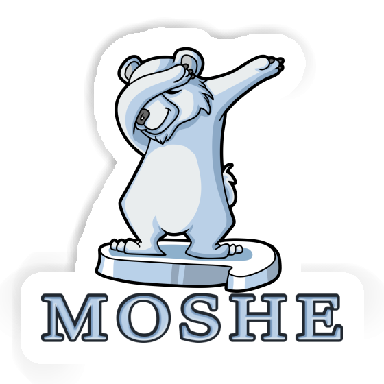Moshe Autocollant Ours polaire Laptop Moshe Autocollant Ours polaire Laptop Image