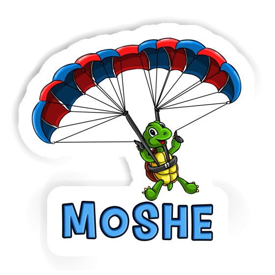 Moshe Autocollant Pilote de parapente Laptop Moshe Autocollant Pilote de parapente Laptop Image