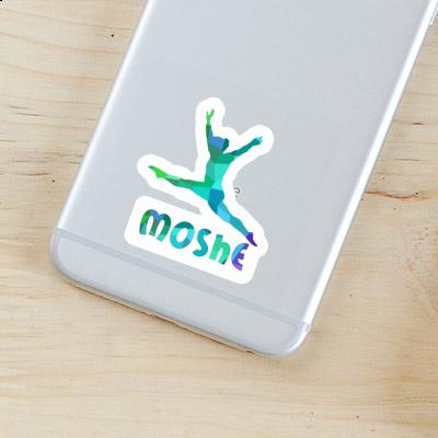 Gymnaste Autocollant Moshe Notebook Image