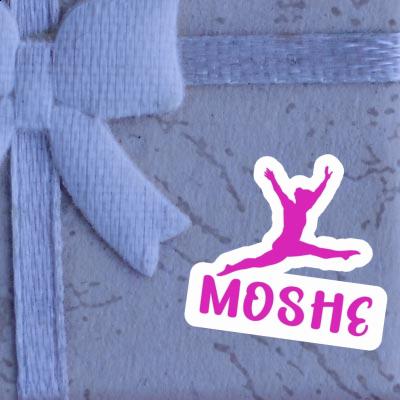 Gymnaste Autocollant Moshe Image