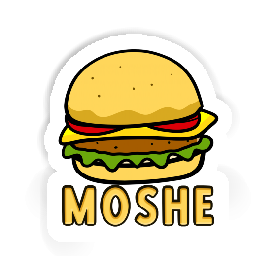 Sticker Hamburger Moshe Notebook Sticker Hamburger Moshe Gift package Image