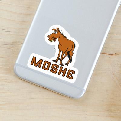 Sticker Moshe Horse Sticker Moshe Horse Image