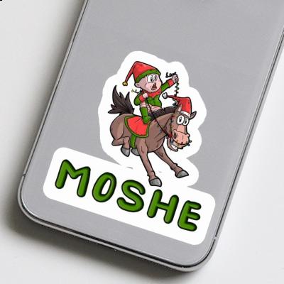 Aufkleber Moshe Weihnachtspferd Notebook Aufkleber Moshe Weihnachtspferd Gift package Image