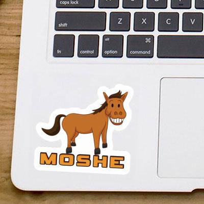 Horse Sticker Moshe Notebook Horse Sticker Moshe Notebook Image