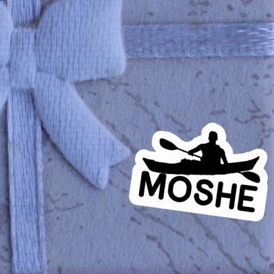 Sticker Moshe Kajakfahrer Gift package Image