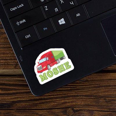 Sticker Lkw Moshe Sticker Lkw Moshe Image