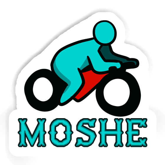 Autocollant Moshe Motocycliste Notebook Autocollant Moshe Motocycliste Notebook Image