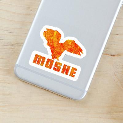 Moshe Autocollant Hibou Moshe Autocollant Hibou Image