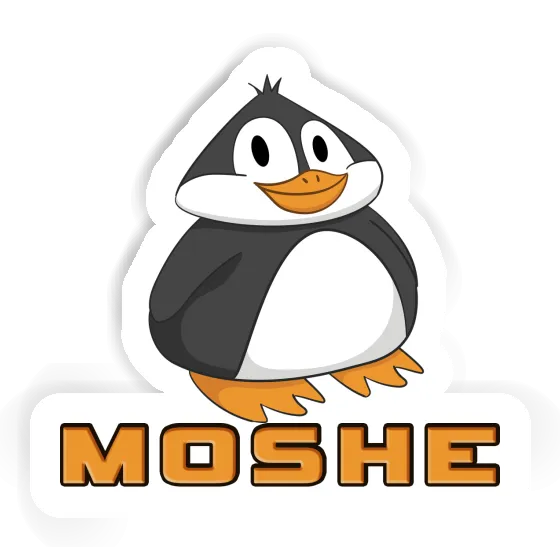 Fat Penguin Sticker Moshe Fat Penguin Sticker Moshe Image