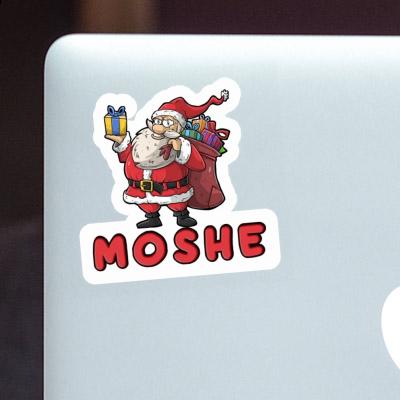 Weihnachtsmann Sticker Moshe Laptop Weihnachtsmann Sticker Moshe Laptop Image