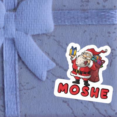 Weihnachtsmann Sticker Moshe Weihnachtsmann Sticker Moshe Image