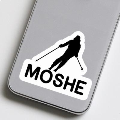 Skieuse Autocollant Moshe Laptop Skieuse Autocollant Moshe Laptop Image