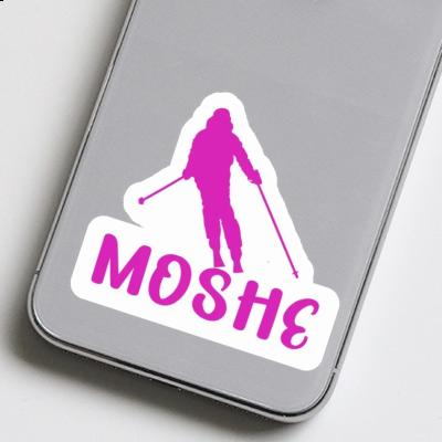 Autocollant Skieuse Moshe Notebook Autocollant Skieuse Moshe Gift package Image