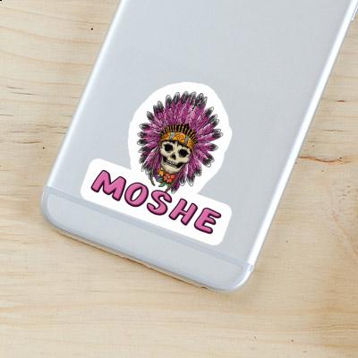 Sticker Ladys Skull Moshe Notebook Sticker Ladys Skull Moshe Gift package Image