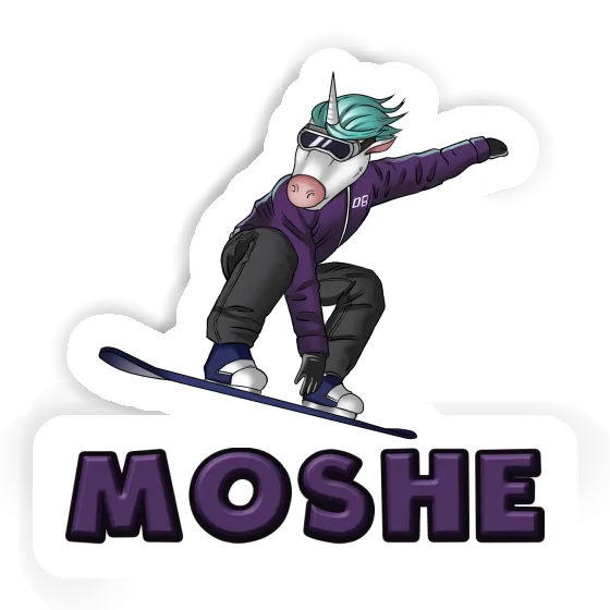 Sticker Moshe Boarder Sticker Moshe Boarder Image
