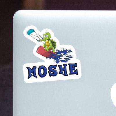 Moshe Autocollant Kitesurfeur Laptop Moshe Autocollant Kitesurfeur Laptop Image