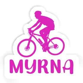 Sticker Biker Myrna Image