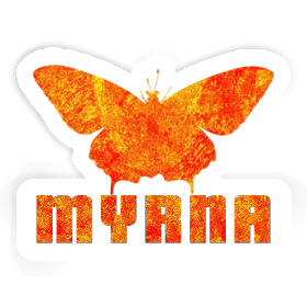 Myrna Autocollant Papillon Image