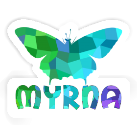 Myrna Autocollant Papillon Image