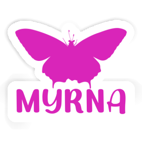 Myrna Autocollant Papillon Image