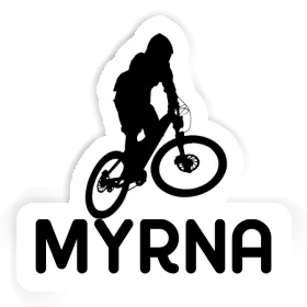 Autocollant Downhiller Myrna Image