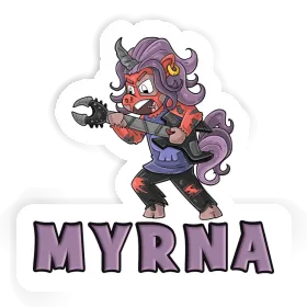 Autocollant Rockeuse Myrna Image