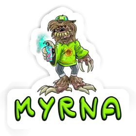 Autocollant Myrna Sprayer Image