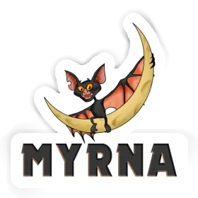 Sticker Myrna Fledermaus Image