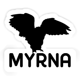 Autocollant Myrna Hibou Image