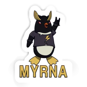 Aufkleber Pinguin Myrna Image