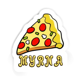 Pizza Autocollant Myrna Image