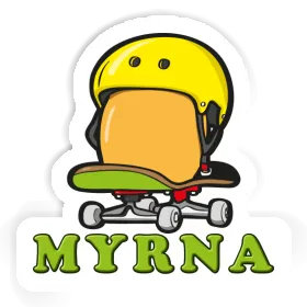 Autocollant Myrna Œuf Image
