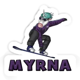 Boardeuse Autocollant Myrna Image
