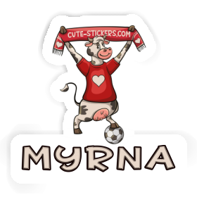 Autocollant Vache Myrna Image