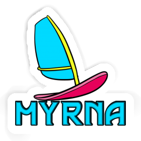 Windsurfbrett Sticker Myrna Image